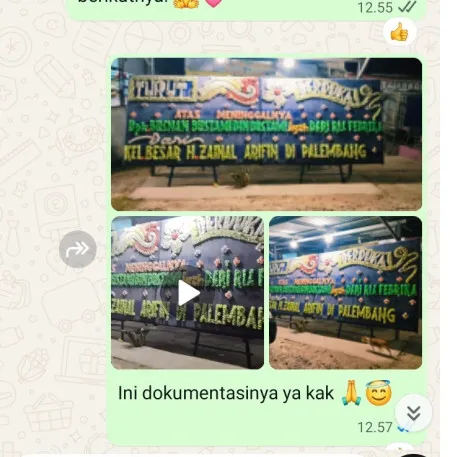 Pengiriman Papan Bunga Duka Karang Tengah
