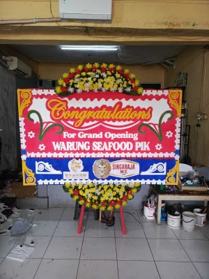 Papan Bunga di Karang Tengah